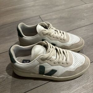 White Green Veja Sneakers
